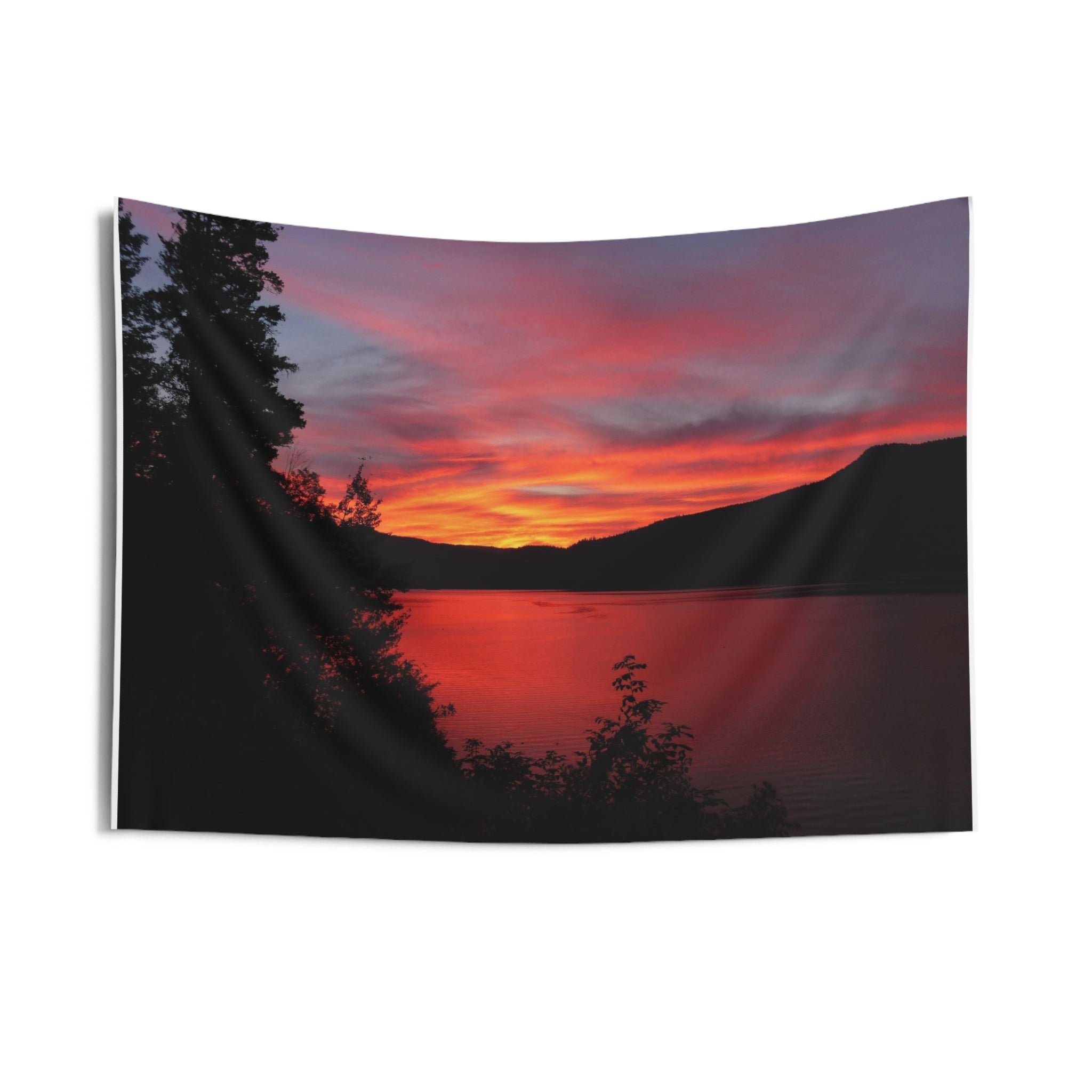 Mountain Lake Sunset RollaScene